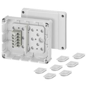 Hensel 4012591600411 Abzweigdose halogenfrei, plombierbar (L x B) 139mm x 119mm
