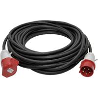 waltherwerke Walther Werke 39300506250 Strom Verlängerungskabel 32A Schwarz 25.00m