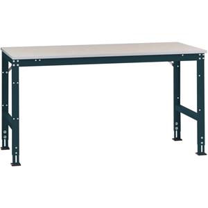 Manuflex AU4011.7016 Arbeits-Grundtisch UNIVERSAL Standard mit Melaminplatte, BxTxH = 1000 x 800 x 7