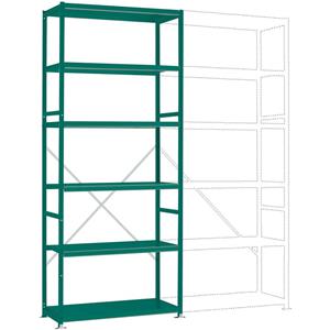 Manuflex RP1254.0001 Magazijnstelling basismodule (b x h x d) 1030 x 2500 x 600 mm Staalbodem