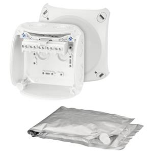 Hensel 4012591123552 Abzweigdose halogenfrei, plombierbar, witterungsbeständig (L x B) 104mm x 104m