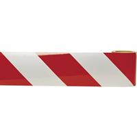 Moravia MORION-Warnmarkierung-Flex DIN 30 710 rot/weiß (L x B) 9m x 282mm