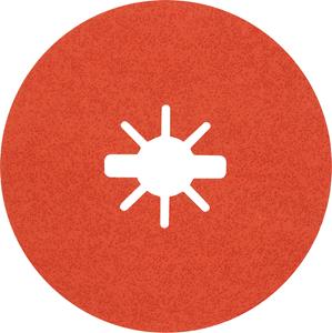 Bosch 2608621825 X-LOCK Prisma Ceramic Fiberschijf Diameter 125 mm Boordiameter 22.23 mm 25 stuk(s)