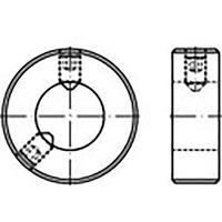 toolcraft Stellringe DIN 703 Stahl 1St.