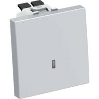 obobettermann Geräteeinbaukanal Wechselschalter (B x H x T) 45 x 45 x 36mm 1 St. Grau