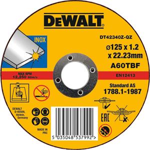 Dewalt Trennscheibe DT42340Z Edelstahl