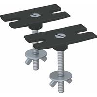 obobettermann Montagezubehör Befestigungs-Set (L x B x H) 43.5 x 24 x 40mm 1St.