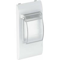 obobettermann Geräteeinbaukanal Abdeckrahmen (B x H) 60mm x 130mm 1 St. Weiß
