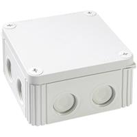 Wiska 10060537 Abzweigkasten (L x B x H) 110 x 110 x 66mm Lichtgrau IP66/IP67 1St.