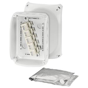 Hensel 4012591123637 Abzweigdose halogenfrei, plombierbar, witterungsbeständig (L x B) 180mm x 130m