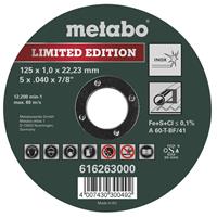 Metabo SPECIAL EDITION II 616260000 Trennscheibe gerade 125mm 22.23mm