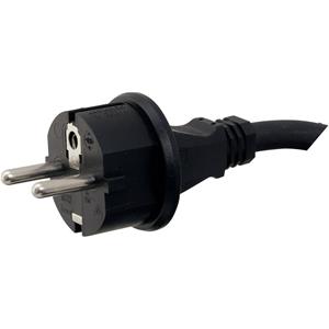 HAWA 1008259 Strom Anschlusskabel Schwarz 3.00m