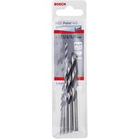 Bosch 2608577345 Metaal-spiraalboorset 3 mm, 4 mm, 5 mm, 6 mm, 2 mm 1 set(s)