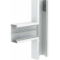 obobettermann T-Stück (B x T) 130mm x 70mm 1 St. Lichtgrau
