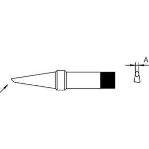 weller 4PTDD9-1 Soldeerpunt Ronde vorm, afgeschuind Grootte soldeerpunt 5 mm Inhoud: 1 stuk(s)