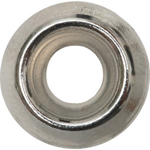 swg Rosettenscheiben 4.8mm 12.7 Messing vernickelt 100 St. 455412525