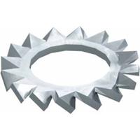 obobettermann OBO Bettermann DIN 6798A M8G 3404080 Fächerscheibe Innen-Durchmesser: 8.4mm M8 DIN 6798 Stahl 100St.