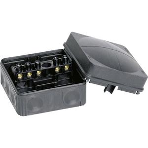 Wiska 10061998 Abzweigkasten (L x B x H) 76 x 76 x 51mm Schwarz (RAL 9005) IP66 1St.