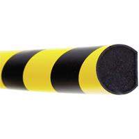 Moravia 422.13.249 Morion botsbescherming cirkel geel/zwart (l x b) 1000 mm x 40 mm