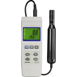 Voltcraft DO-101 Zuurstofmeter 0 - 20 mg/l Verwisselbare elektrode, Met temperatuurmeting