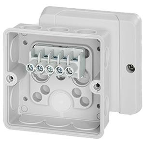 Hensel 4012591600442 Abzweigdose halogenfrei, plombierbar (L x B) 88mm x 88mm