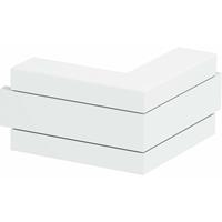 obobettermann Montagezubehör (B x T) 100mm x 53mm 1 St. Reinweiß
