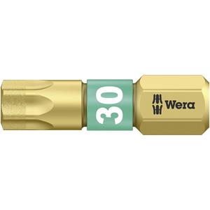 wera 867/1 BDC TX30X25 Torx-bit T 30 Gereedschapsstaal Gelegeerd, Diamant gecoat D 6.3 1 stuk(s)