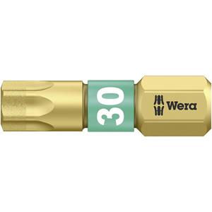 Wera 867/1 BDC TX30X25 Torx-Bit T 30 Werkzeugstahl legiert, diamantbeschichtet D 6.3