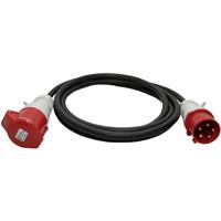 waltherwerke Walther Werke 39300506050 Strom Verlängerungskabel 32A Schwarz 5.00m