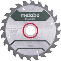 metabo 628676000 Cirkelzaagblad 190 x 30 x 1.4 mm Aantal tanden: 24 1 stuk(s)