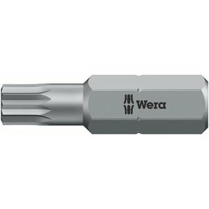 Wera 860/1 XZN M8 x 25 Vielzahn-Bit M8 Werkzeugstahl legiert, zähhart D 6.3