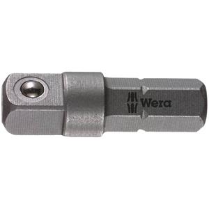 wera 870/1 Verbindungsteil Antrieb 1/4  (6.3 mm) Abtrieb 1/4  (6.3 mm) 25mm 1St.