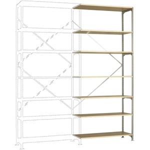 Manuflex RM2289 Fachbodenregal-Anbaumodul (B x H x T) 960 x 2600 x 300mm Holzboden