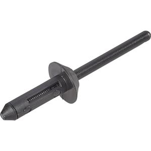 pbfastener Spreizniete Loch-Ø 5mm Schwarz