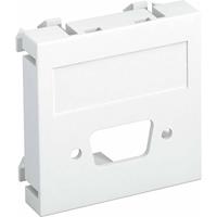 obobettermann Abdeckung Multimediaträger (B x H x T) 45 x 45 x 9mm 1 St. Aluminium