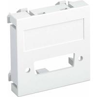 obobettermann Abdeckung Multimediaträger (B x H x T) 45 x 45 x 9mm 1 St. Aluminium