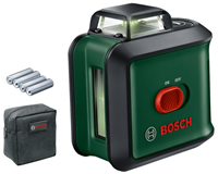 BOSCH Packung: Kreuzlinienlaser »UniversalLevel 360«, 1,5 V, 540 Nm, inkl. 4 Akkus