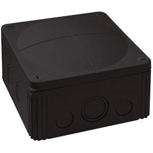 Wiska 10062214 Abzweigkasten (L x B x H) 140 x 140 x 82mm Schwarz IP66/IP67 1St.