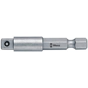 wera 870/4 Verbindungsteil Antrieb 1/4  (6.3 mm) Abtrieb 1/4  (6.3 mm) 50mm 1St.