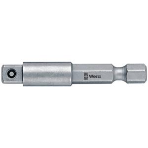 wera 870/4 Verbindungsteil Antrieb 1/4  (6.3 mm) Abtrieb 1/4  (6.3 mm) 50mm 1St.