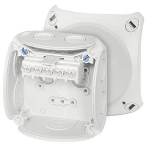 Hensel 62000001 Abzweigkasten (L x B x H) 62 x 93 x 93mm Lichtgrau (RAL 7035) IP66 1St.