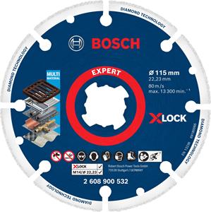 X-LOCK diamant metalen schijf 115 x 22,23 Bosch 2608900532 Diameter 115 mm 1 stuk(s)