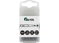Fortis Bit 1/4 DIN 3126 E6,3 PH3x50mm 10 Stück