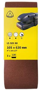 algemeen Klingspor schuurband LS 309 XH 75x457mm K80 (3st)