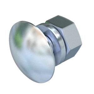 obobettermann OBO Bettermann FRS 10X30 F 6407579 Platbolschroef 10 mm 30 mm Staal Thermisch verzinkt 50 stuk(s)