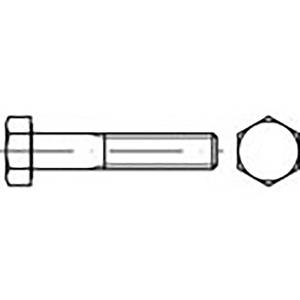 toolcraft TO-6861372 Zeskantbouten M8 1 mm Buitenzeskant (inbus) DIN 960 Staal 200 stuk(s)