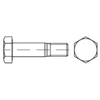 Sechskant-Passschraube für HV EN 14399-8 Stahl 10.9 tZn M20x 65-P