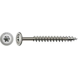 Spax Tellerkopf-Holzbauschraube ER A2 blk VG T-STAR plus T 40, 8x100mm