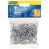 Rapid Blindnieten Standard Ø 4 x 12 mm 100er Pack, 5000379