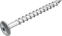 obobettermann HT 10x100 TD Tellerschrauben 10mm 100mm Sechsrund Stahl verzinkt 50St.